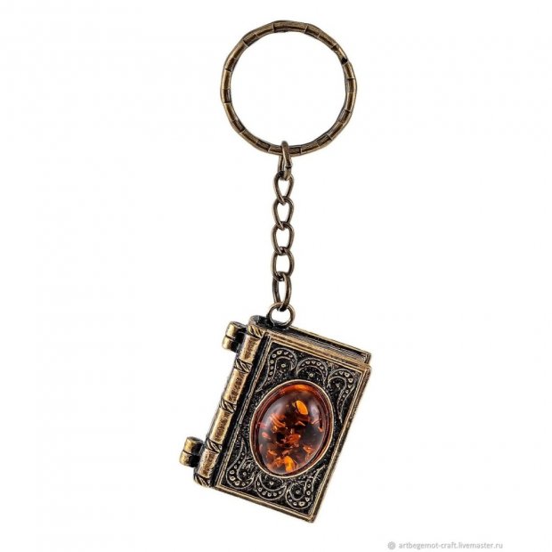 Book Of Magic Keychain