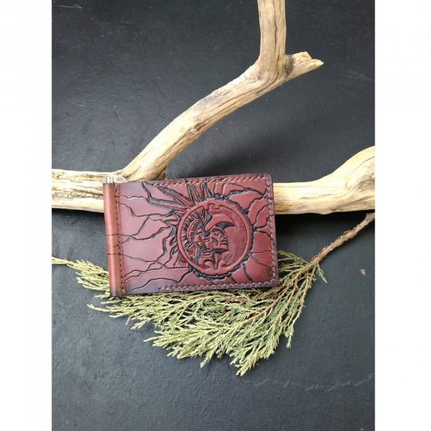 Aztec Warrior Money Clip