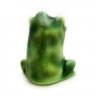Frog With Dragonfly Figure