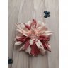 Scarlet Flower Brooch