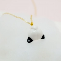 Panda's Butt Pendant Necklace