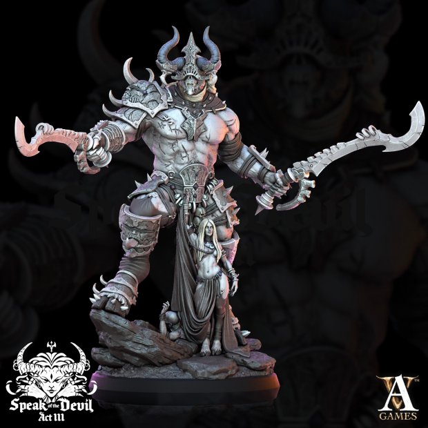 Summoned Demon Figure (Unpainted)