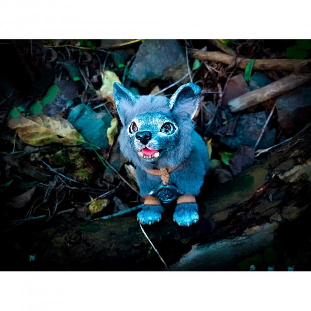 World of Warcraft - Frostwolf Pup (20 cm) Plush Toy