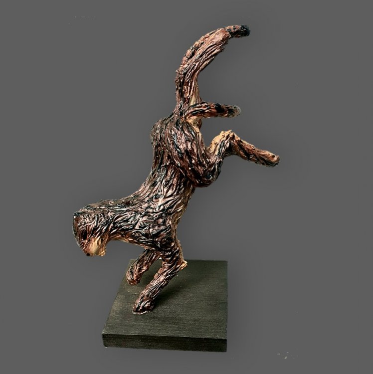 Dark Brown Tiger Figure