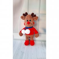Christmas Deer (35 cm) Plush Toy