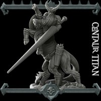 Centaur Titan Figure (Unpainted)