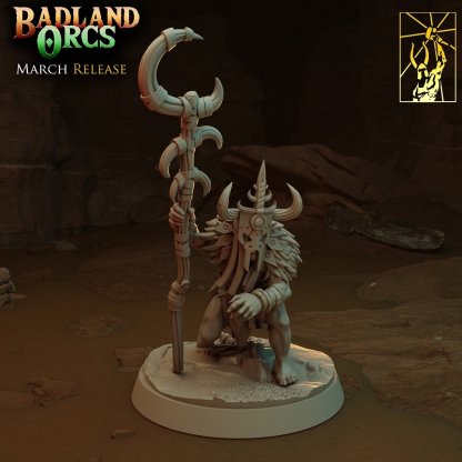 Baguk Shaman Wind Whisperer Figure (Unpainted)