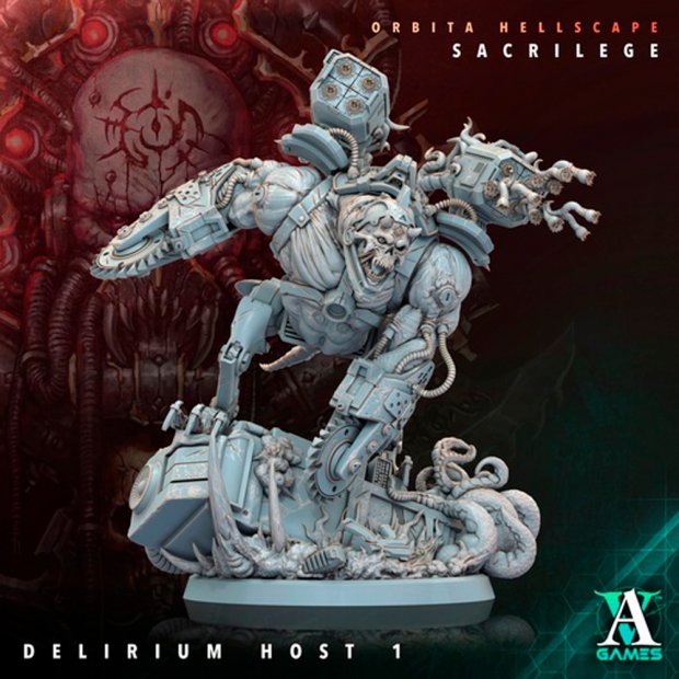 Demonic Chariot - The Lord of Frenzy Figure (Unpainted)