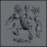 Demonic Chariot - The Lord of Frenzy Figure (Unpainted)