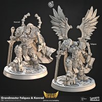 Grandmaster Folques & Konrad Figure (Unpainted)