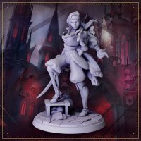 Esmeralda D'Avenir - The Monster Hunter Figure (Unpainted)