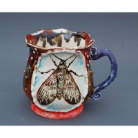 Hawk Moth Mug With Decor