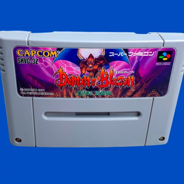 (Buy out) Demon's Blazon Makaimura Game