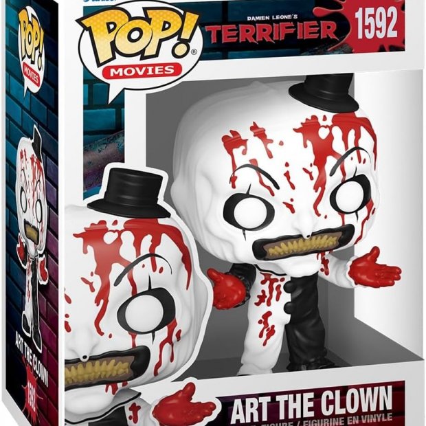 Funko Pop Movies: Terrifier 2 - Art The Clown (Bloody) Figure