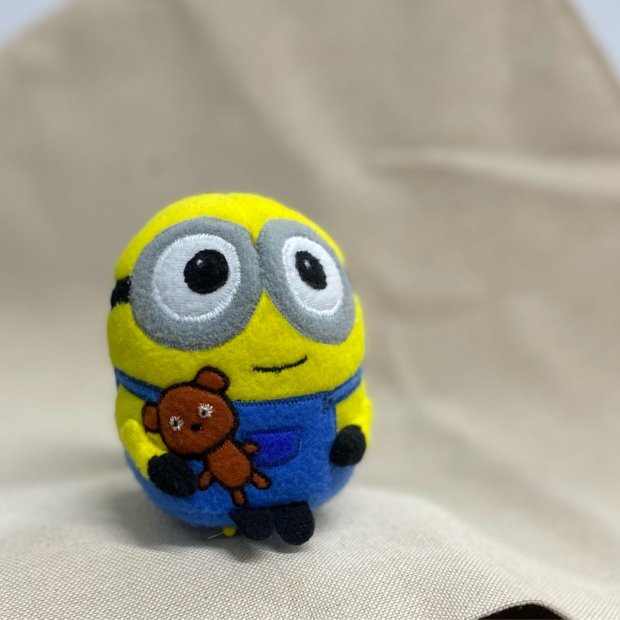Minion Bob with a bear Keychain