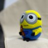 Minion Bob with a bear Keychain