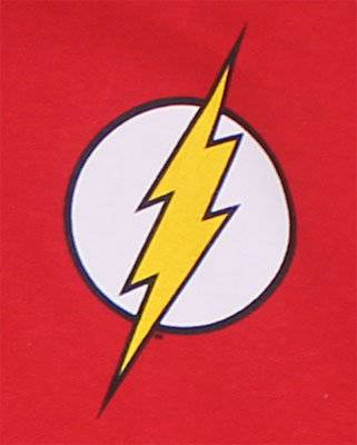 DC Comics Girls The Flash Running Emblem Hoodie 