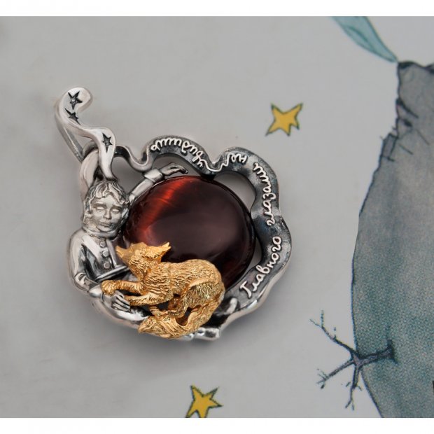 The Little Prince - On My Planet Pendant