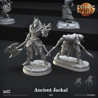 Ancient Jackal Figure (Unpainted)