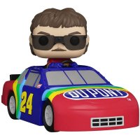 Funko POP Ride Super Deluxe: NASCAR - Jeff Gordon (Rainbow Warriors) Figure
