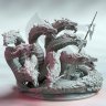 Yamachi-No-Yomi - The Serpent of the Underworld Figure (Unpainted)