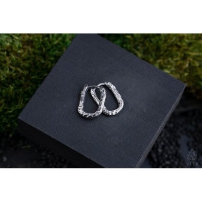 Texture Of Stone Earrings