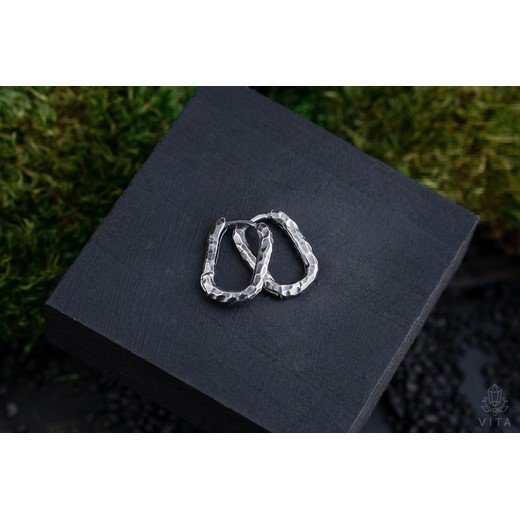 Texture Of Stone Earrings