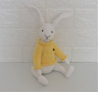 Rabbit In Sweater (24 cm) Plush Toy