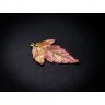 Red Physocarpus Opulifolius Pendant Necklace