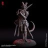 Gravelia, A Tiefling Duelist of the Shadowblade Figure (Unpainted)