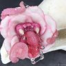 Tooth-flower Rose Brooch-pin