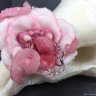 Tooth-flower Rose Brooch-pin