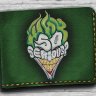 Handmade The Joker - Why So Serious? Custom Wallet