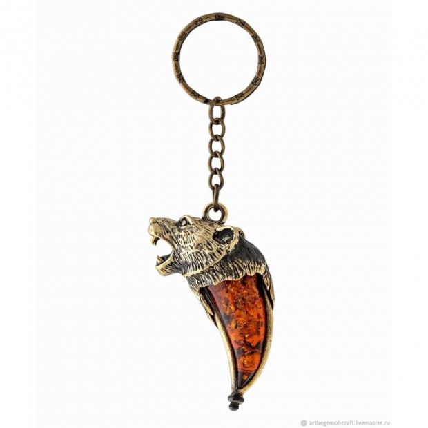 Tiger Fang Keychain