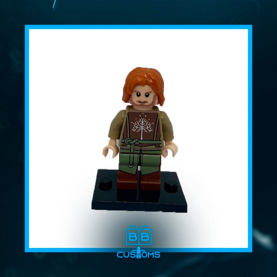 Noble Ranger Character Noble Ranger Captain Minifigure | Fantasy Collectible Figure