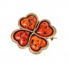 Four-leaf Clover Brooch