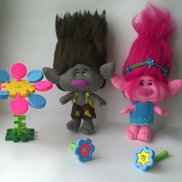Trolls - Poppy & Branch Soft Toys (2 pcs)