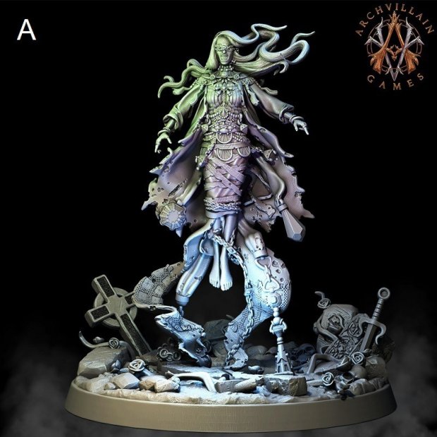 Rising Lilith Figure (Unpainted)