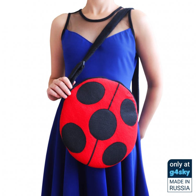 Miraculous Ladybug and Cat Noir Reversible Handmade Bag [Exclusive]