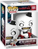 Funko Pop Movies: Terrifier 2 - Art The Clown with Bike Figure