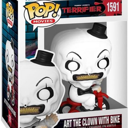Funko Pop Movies: Terrifier 2 - Art The Clown with Bike Figure