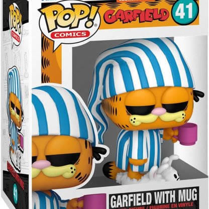 Funko Pop Comics: Garfield - Garfield with Mug Figure