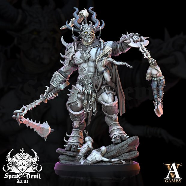 Torture Master Kurtus Figure (Unpainted)