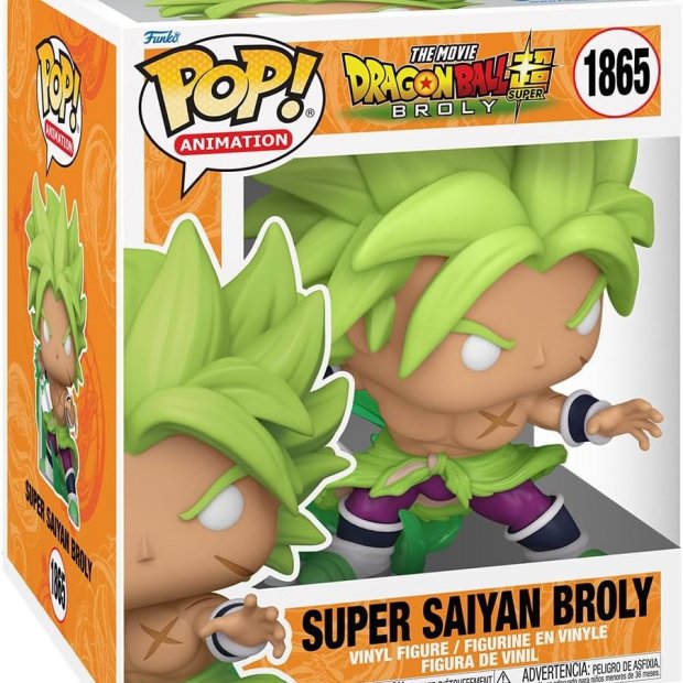 Funko Pop Anime: Dragon Ball Super: Broly - Super Saiyan Broly Figure