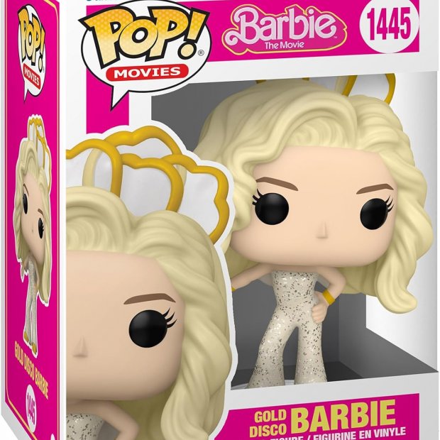 Funko Pop: Barbie Movie - Barbie Gold Disco Figure