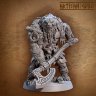 Axel Wotansson, werebear warrior Figure (Unpainted)