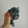 Alice in Wonderland - Cheshire Cat V.2 Brooch