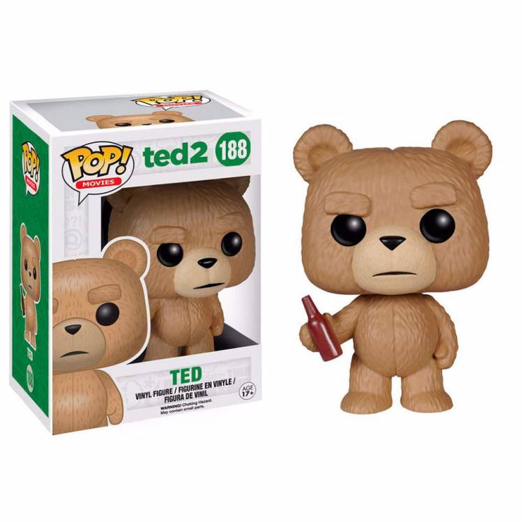 Funko POP Movies: Ted 2 - Ted With Beer Figure