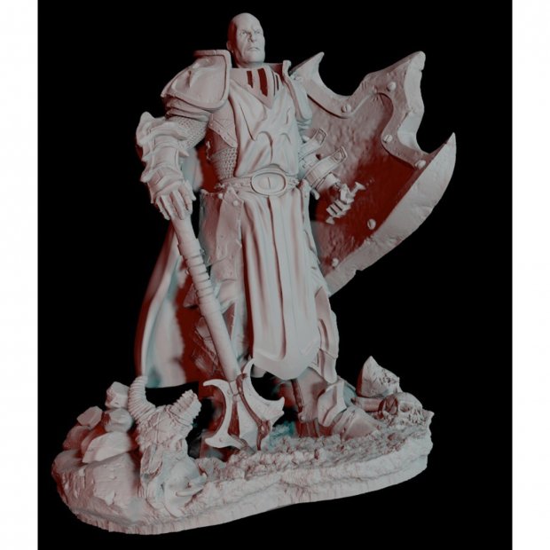 Knight Mitrofan Figure (Unpainted)
