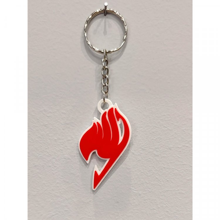 Fairy Tail 3D Printed Keychain